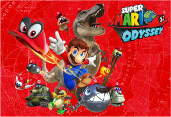 Super Mario Odyssey Super Mario Odyssey à Salle de jeux vidéo avec les meilleurs jeux switch