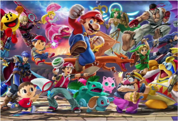 Super Smash Bros Ultimate Super Smash Bros Ultimate à Salle de jeux vidéo avec les meilleurs jeux switch